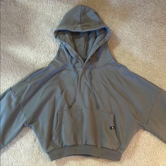 Popflex Cloud Hoodie Pullover Gray S/M - Picture 1 of 10